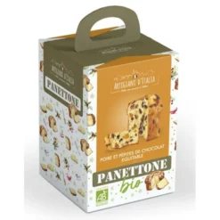 Panettone poire et pépites de chocolat 100g