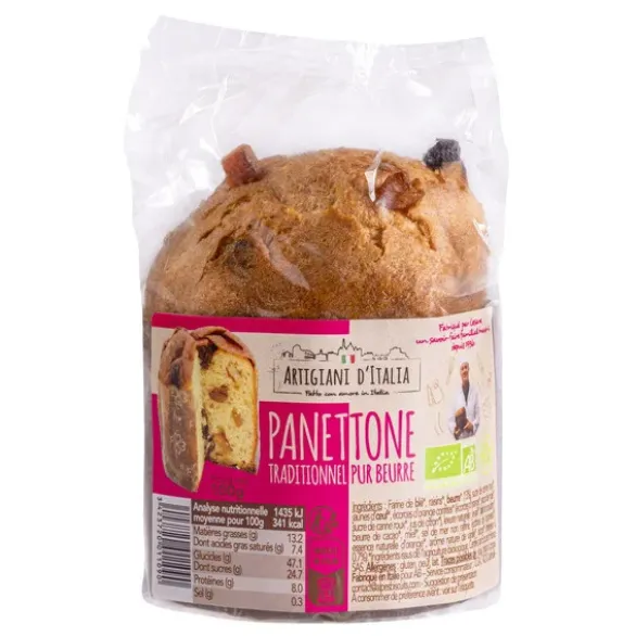 Panettone traditionnel pur beurre 100g