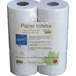 Papier toilette 100% recyclé