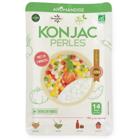Perle konjac riz 150g net égoutté