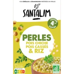 Perle pois chiche pois cassé & riz 280g