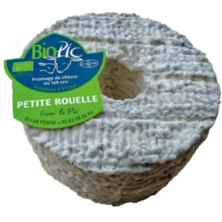 Petite rouelle cendrée au lait cru 21% 155g