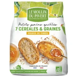 Petit pain grillé céréales graines 225g