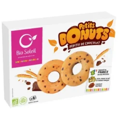 Petits donuts aux pépites de chocolat (6) 150g