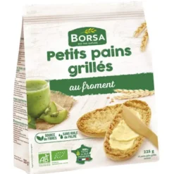 Petits pains grillés au froment 225g