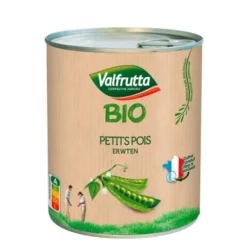 Petits pois 560g net égoutté