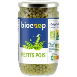 Petits pois 420g net égoutté
