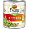 Petits pois 530g net égoutté
