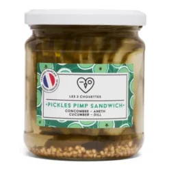 Pickles concombre aneth 170g net égoutté