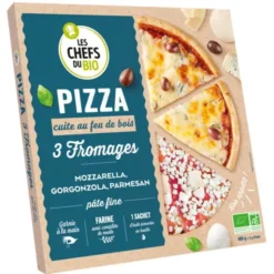 Pizza 3 fromages 400g