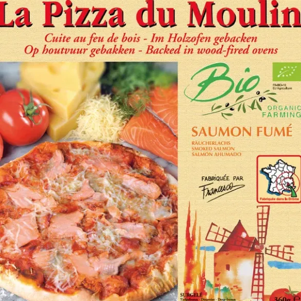 Pizza saumon fumé 360g