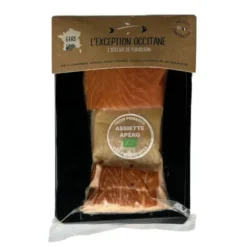 Poissons fumés bio assiette apéro 230g