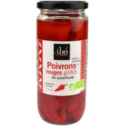 Poivron rouge grillé 350g net égoutté