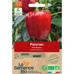 Poivron yolo wonder semence 0.18g