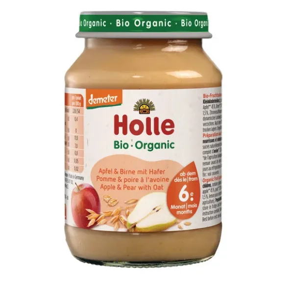 Pomme poire avoine pot 190g