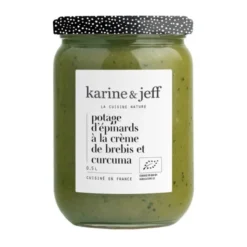 Potage épinard crème brebis curcuma 0,5L
