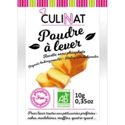 Poudre à lever sans phosphate 8x10g