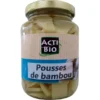 Pousses de bambou 180g net égoutté