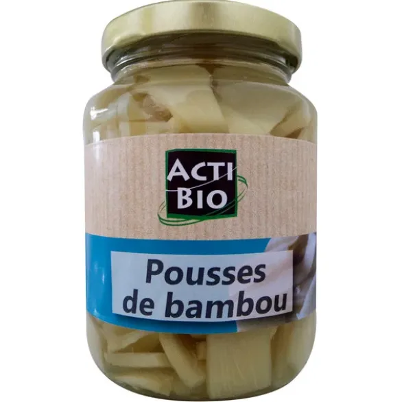 Pousses de bambou 180g net égoutté