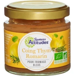 Préparation coing thym romarin 125g