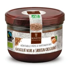 Pâte à tartiner chocolat noir & sarrasin croquant 200g