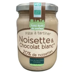 Pâte à tartiner noisette chocolat blanc 280g