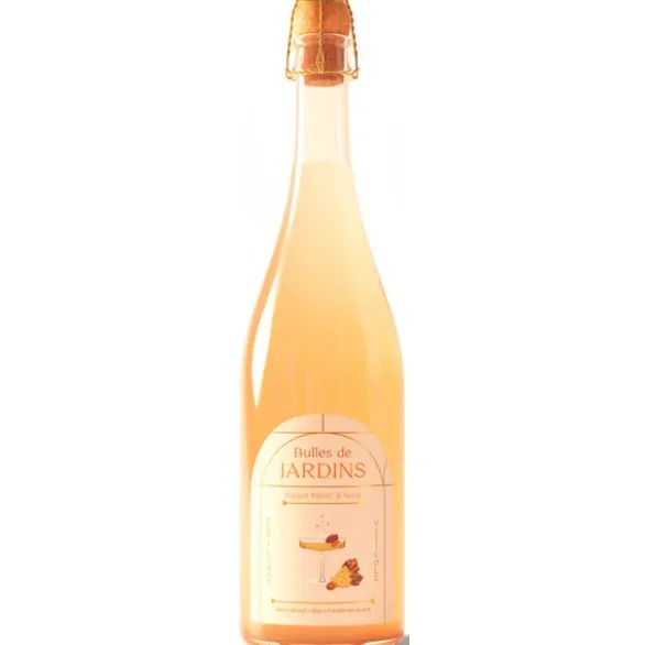 Pétilant sans alcool Bulles de Jardins raisin blanc & noix 75cl
