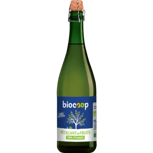 Pétillant de fruit 100% pomme 75cl