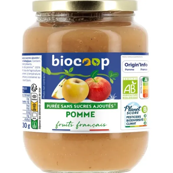 Purée de pommes 830g