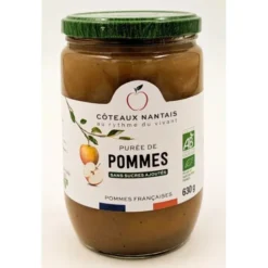 Purée de pommes sans sucres ajoutés 630g
