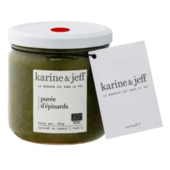 Purée d'épinards 350g