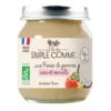 Purée pomme coco vanille pot 125g