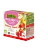 Purée pomme fraise 4x90g