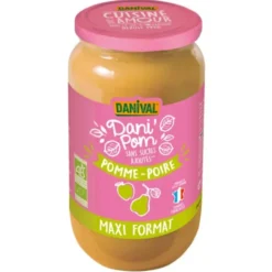 Purée pomme poire 1,05kg