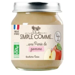 Purée pomme pot 125g