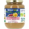 Purée pomme rhubarbe 830g