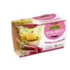 Purée pomme rhubarbe 4x100g