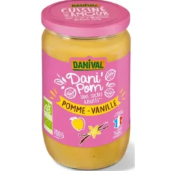 Purée pomme vanille 700g