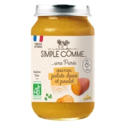 Purée quinoa patat douce poulet pot 200g