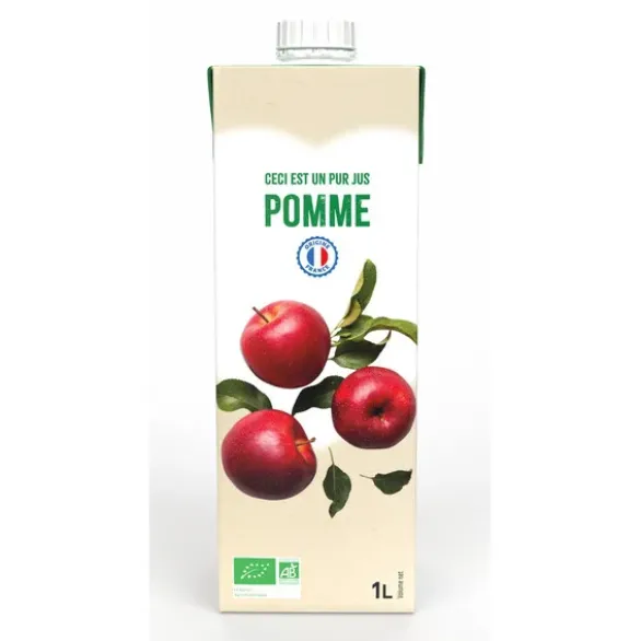 Pur jus de pomme tetra 1L