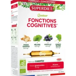 Quatuor fonctions cognitives ampoule (20) 200ml