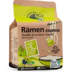 Ramen nouille riz 1/2 complet 280g