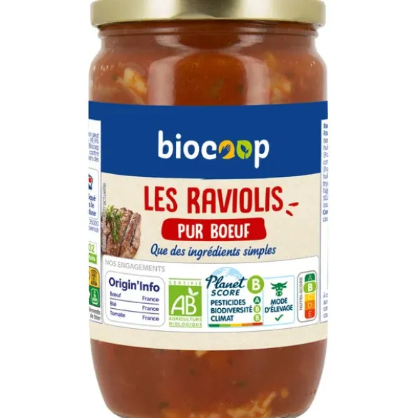 Ravioli boeuf 650g