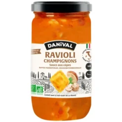 Ravioli champignon sauce au cèpe 670g