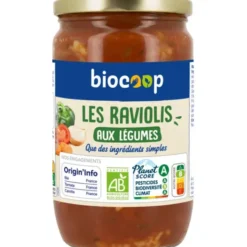 Ravioli légumes 650g