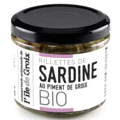 Rillettes de sardine au piment de Groix 90g