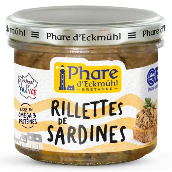 Rillettes de sardine 90g