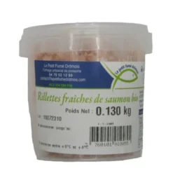 Rillettes saumon et truite 130g