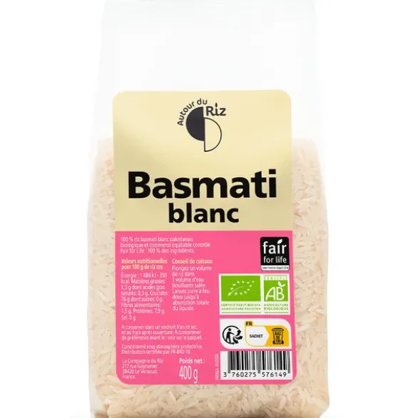 Riz basmati blanc 400g