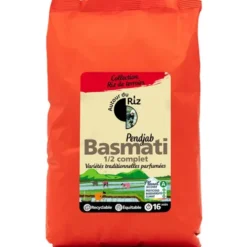 Riz basmati demi-complet 2kg